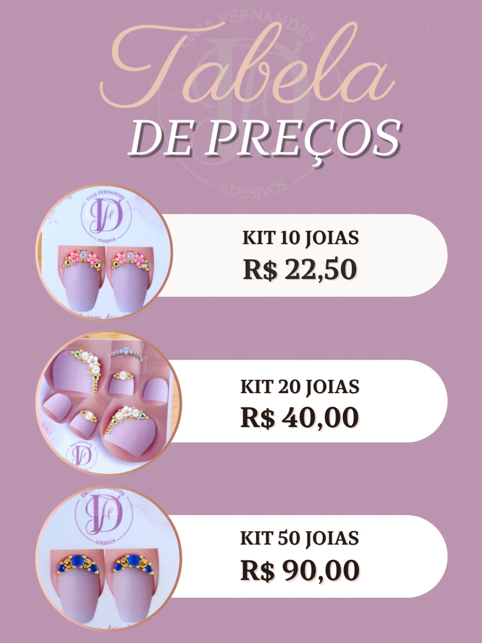 KIT DE JOIAS - SEM ESCOLHA